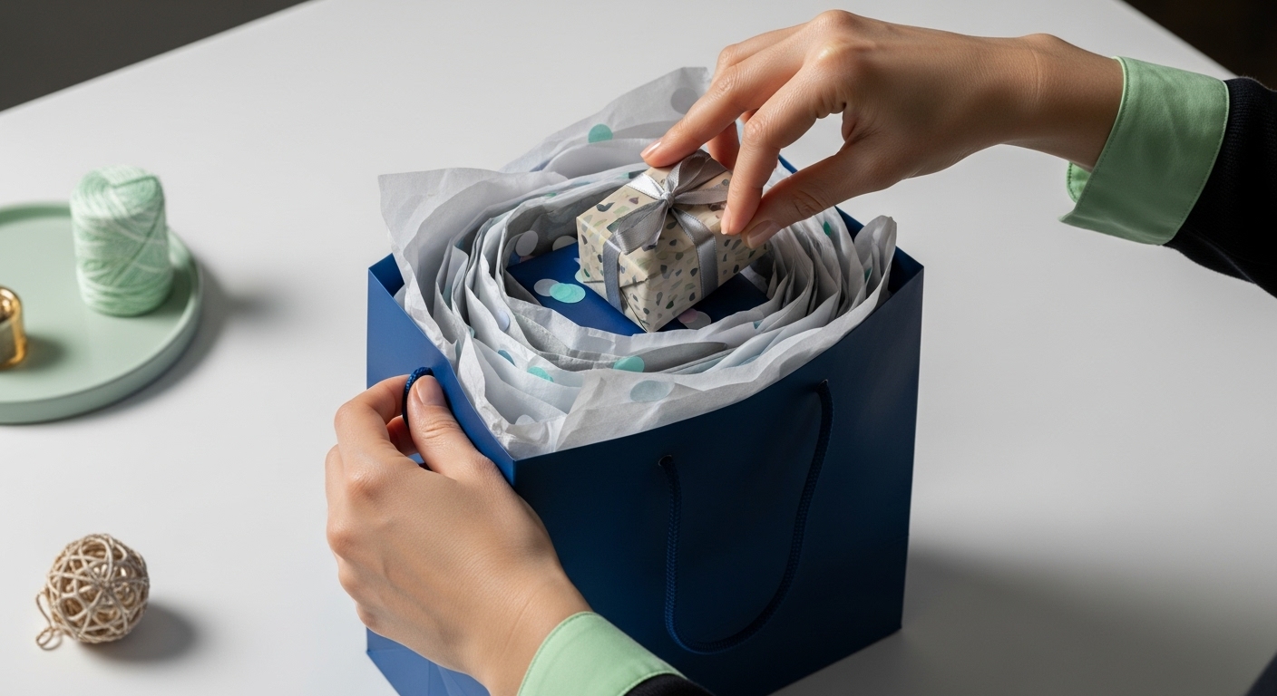 cadeauzakje opvullen tips, vullen