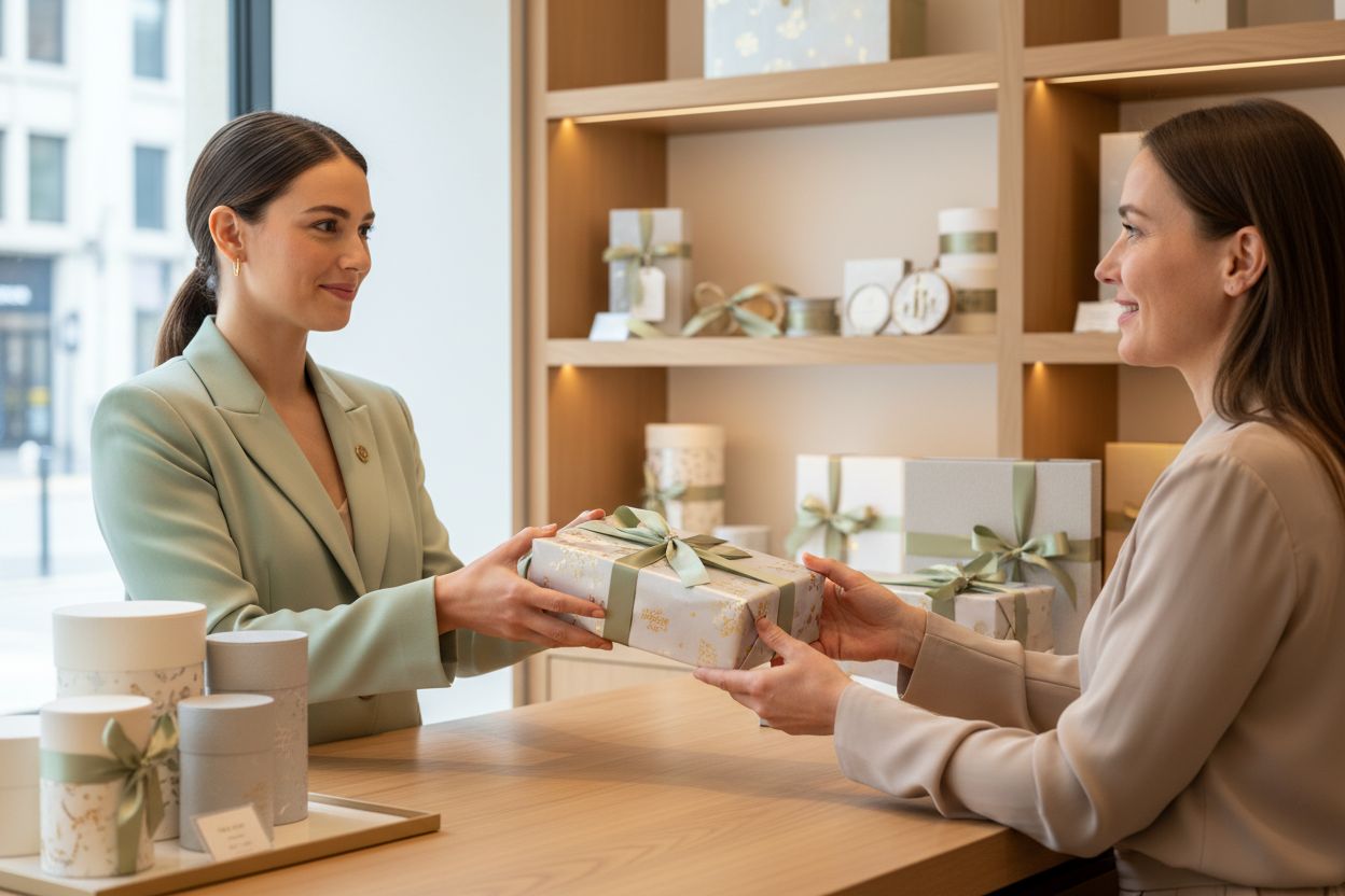 luxe winkel cadeauverpakking