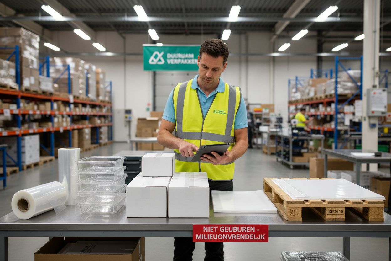verpakkingsmaterialen vergelijking logistiek