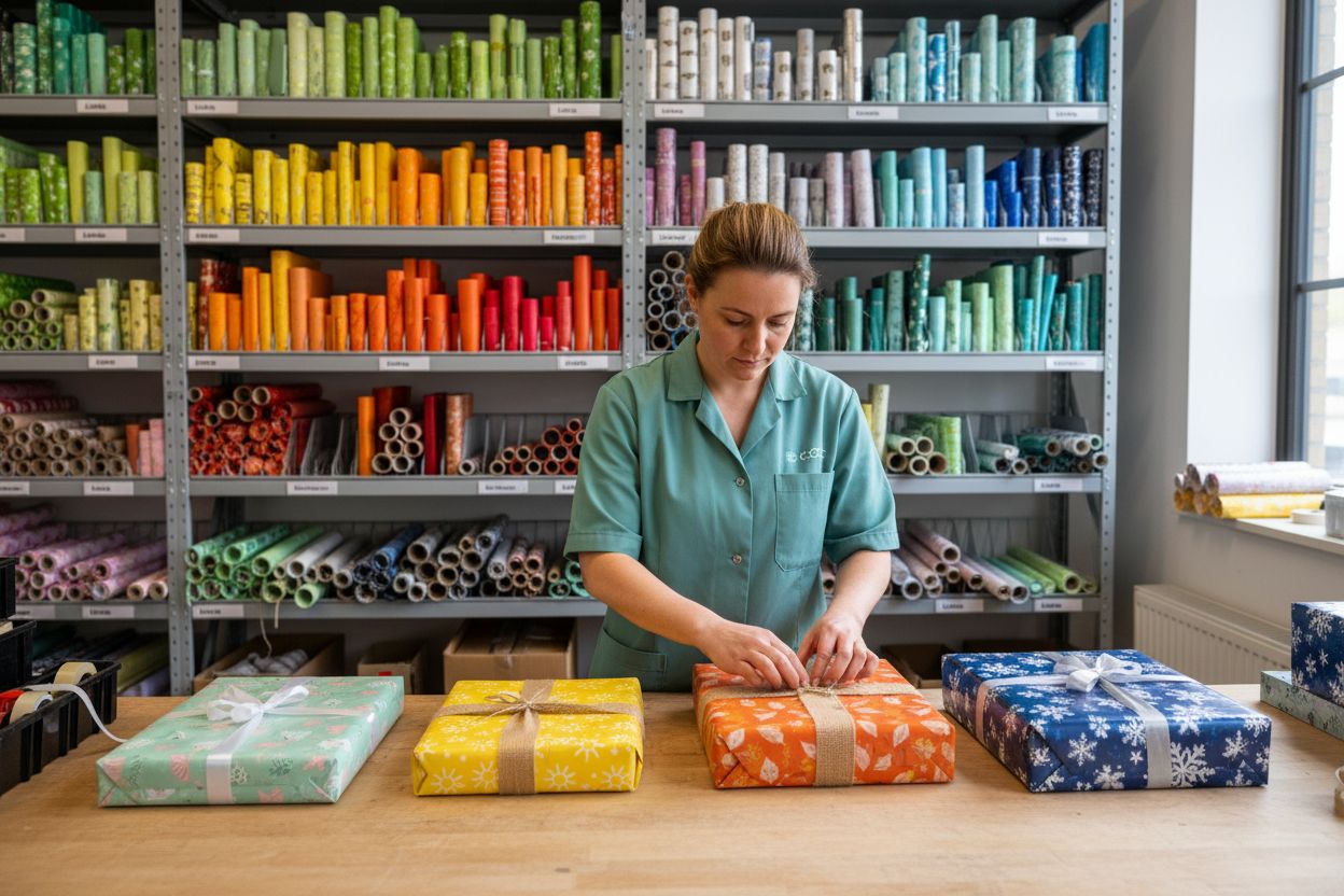 seizoensgebonden inpakmateriaal toepassing