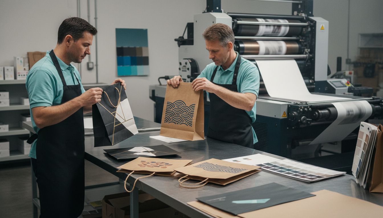 bedrukking papieren tassen