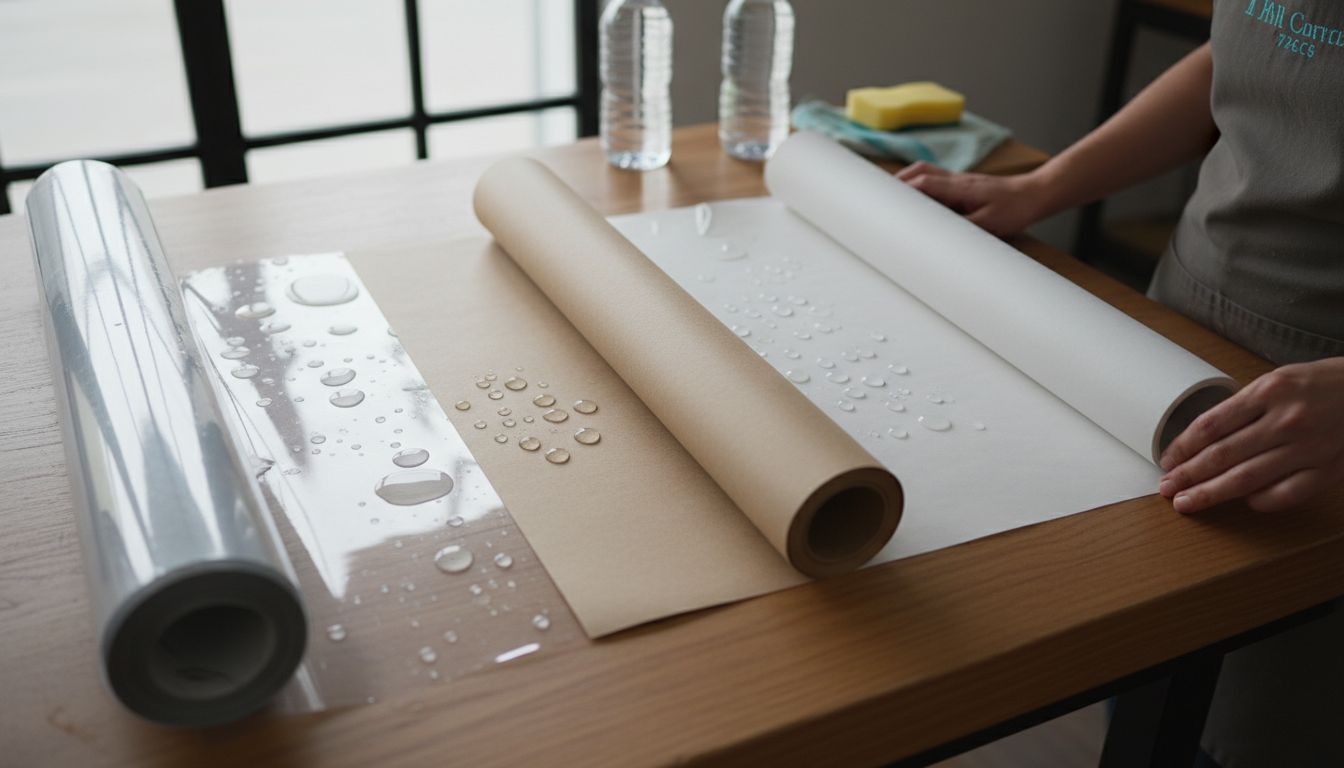 waterafstotend papier soorten