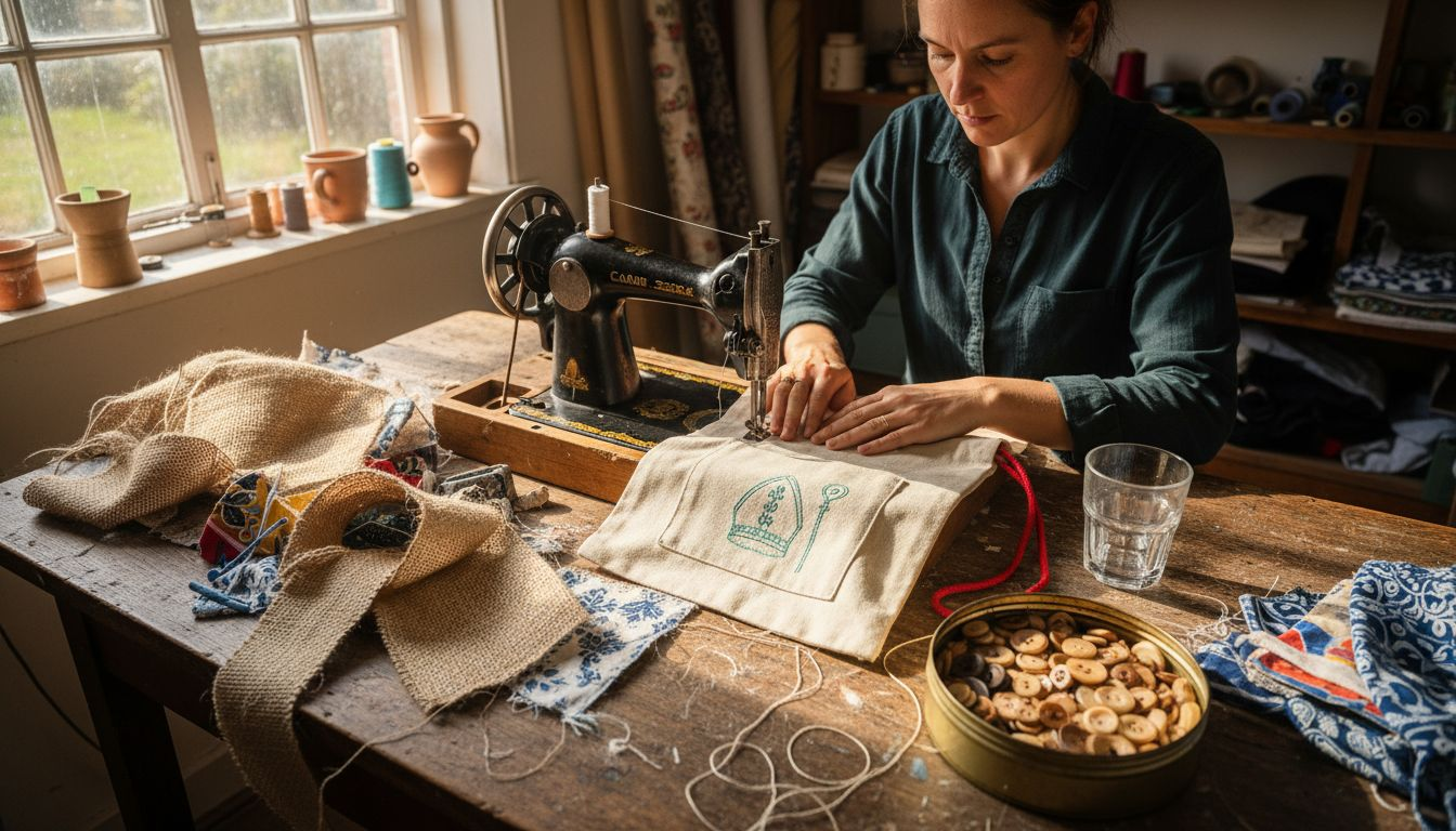 Ambachtelijk gemaakte, duurzame Sinterklaaszak