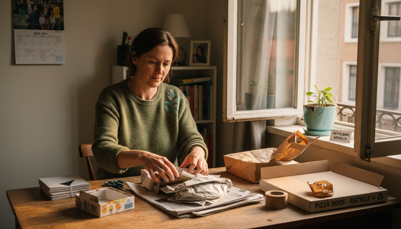 Papier en karton apart houden voor de recycling