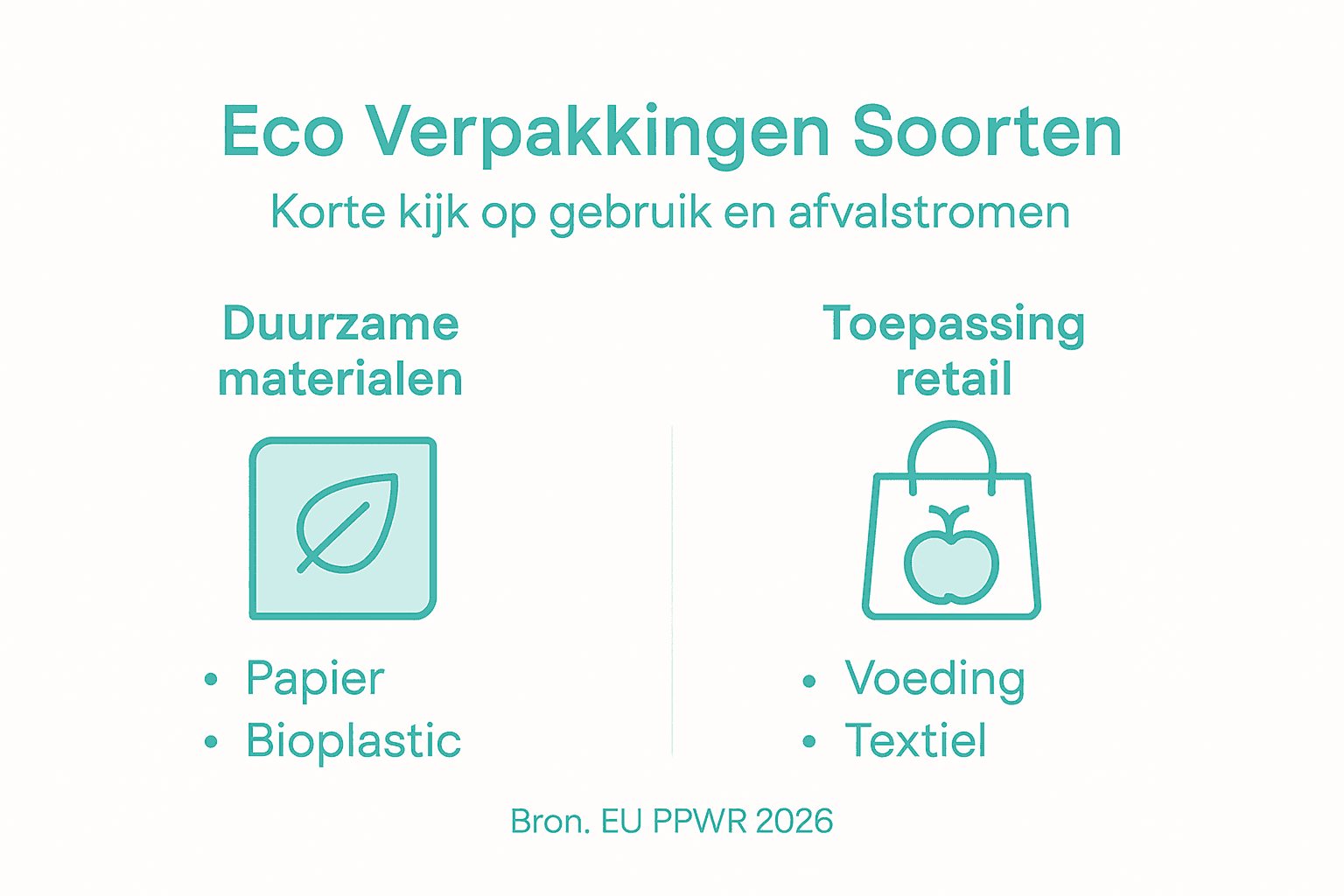 Overzicht van duurzame verpakkingsmaterialen en hun praktische toepassingen