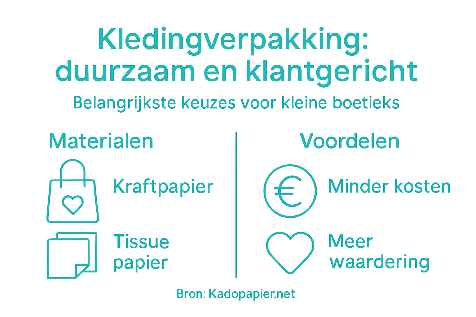 Infographic: zo pak je kleding duurzaam in