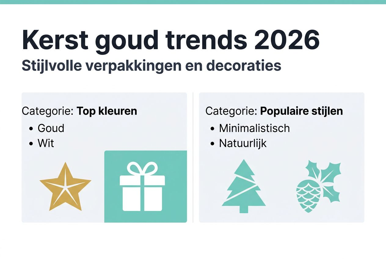 Overzicht van de nieuwste trends in gouden kerstversiering