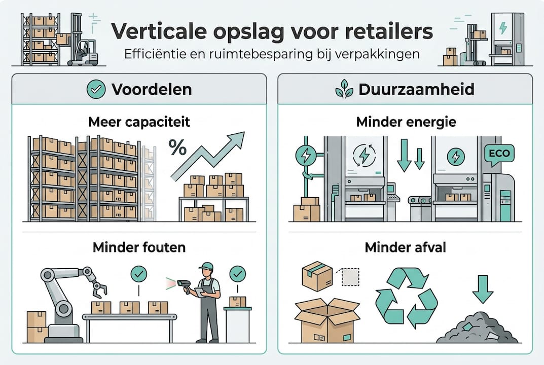 Infographic: De voordelen van verticale opslag in beeld