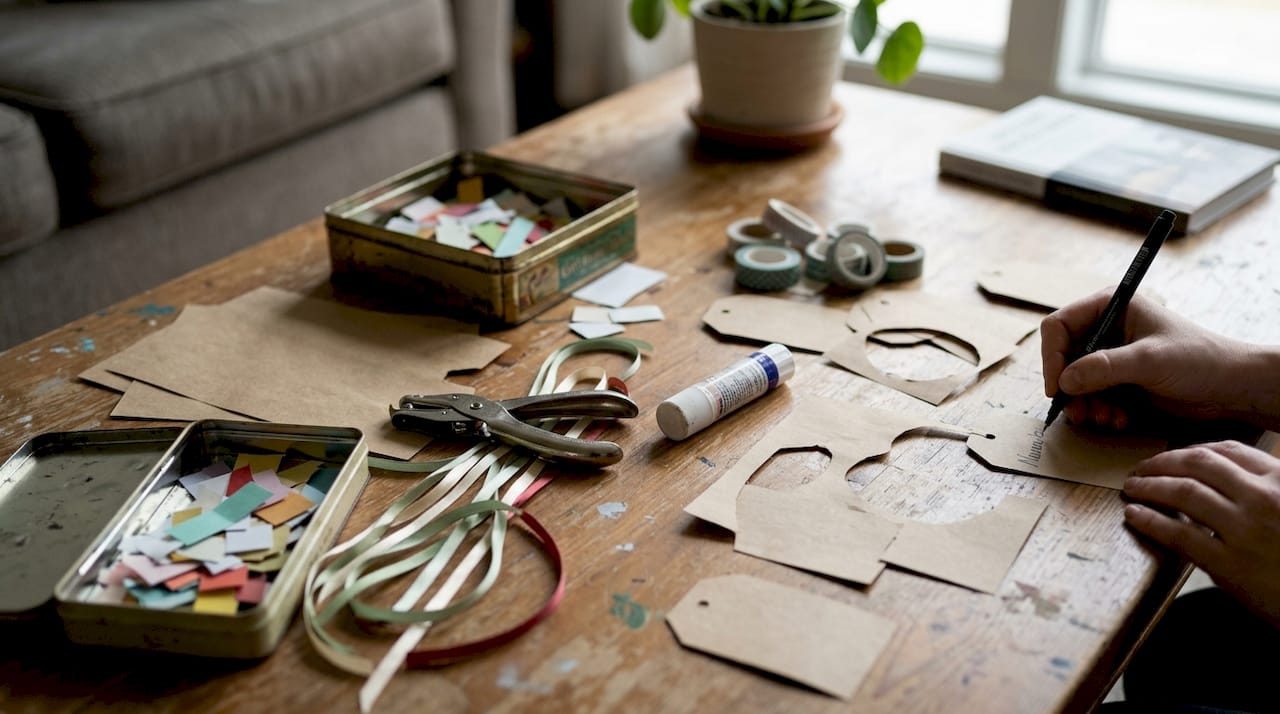 Wat heb je nodig om zelf cadeaulabels te maken?