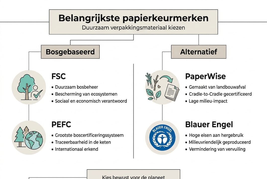 Overzicht van de bekendste keurmerken voor papier