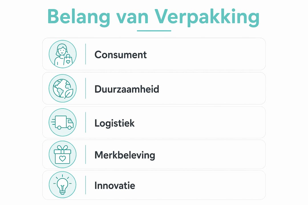 Infographic: de belangrijkste aandachtspunten bij verpakkingen in de retail