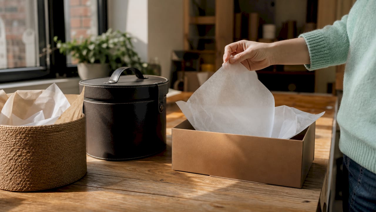 Op tafel staan bloembakken in allerlei vormen en materialen, zodat je goed kunt zien wat er allemaal mogelijk is.
