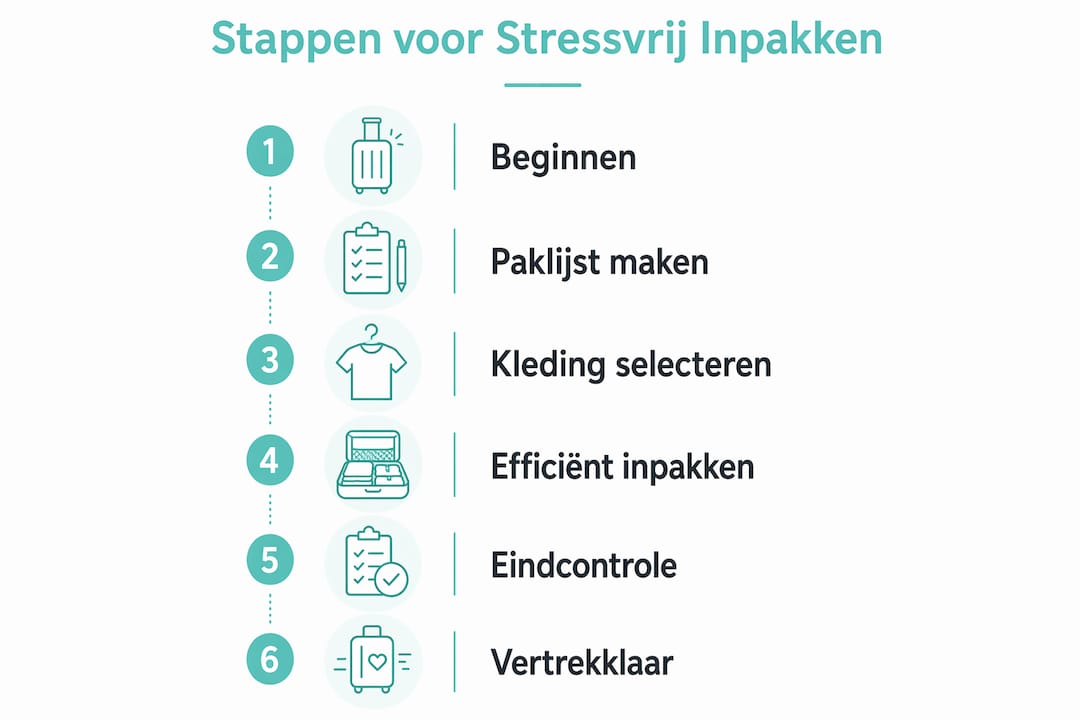 Overzicht: zo pak je zonder stress je spullen in