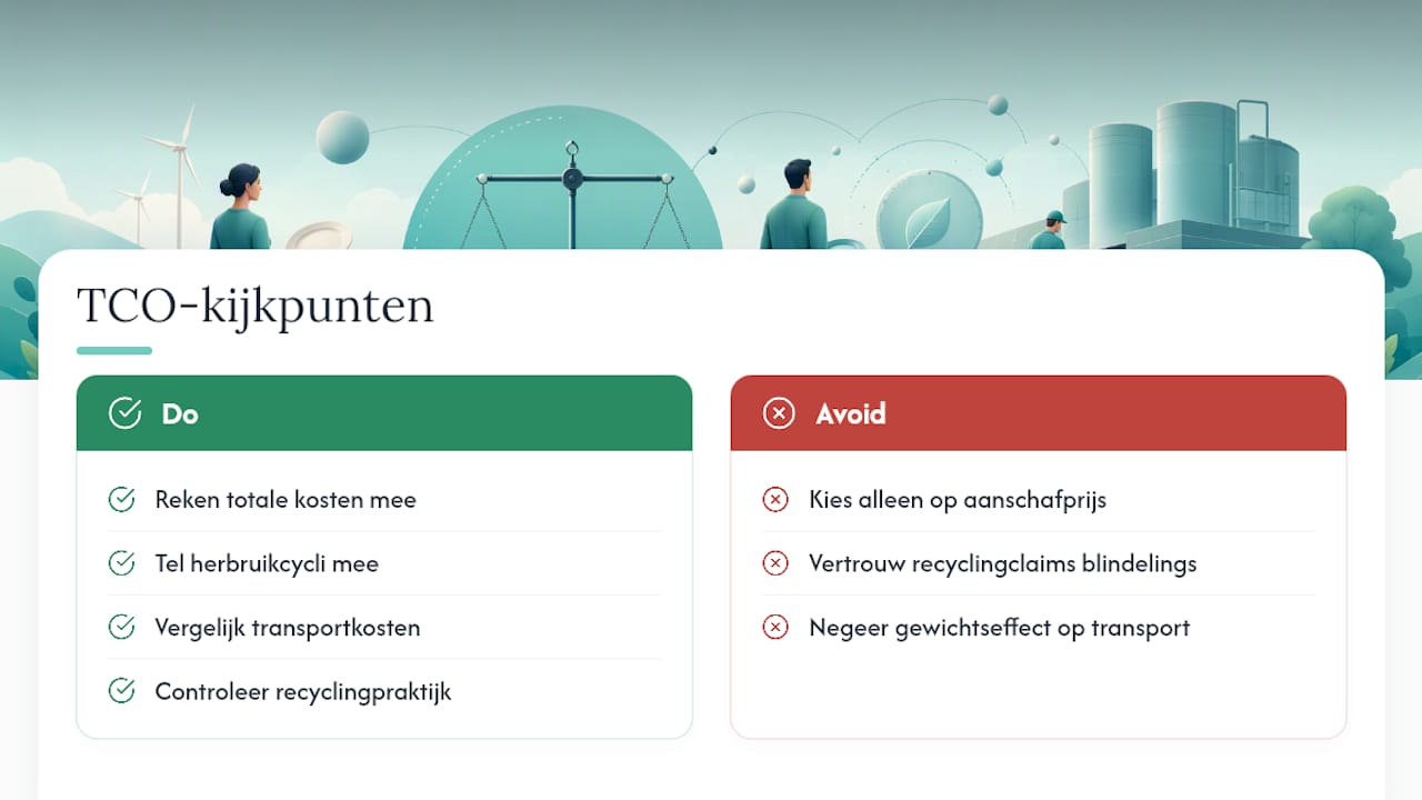 Wat kost een kunststof plaat écht over de hele levensduur? — overview diagram
