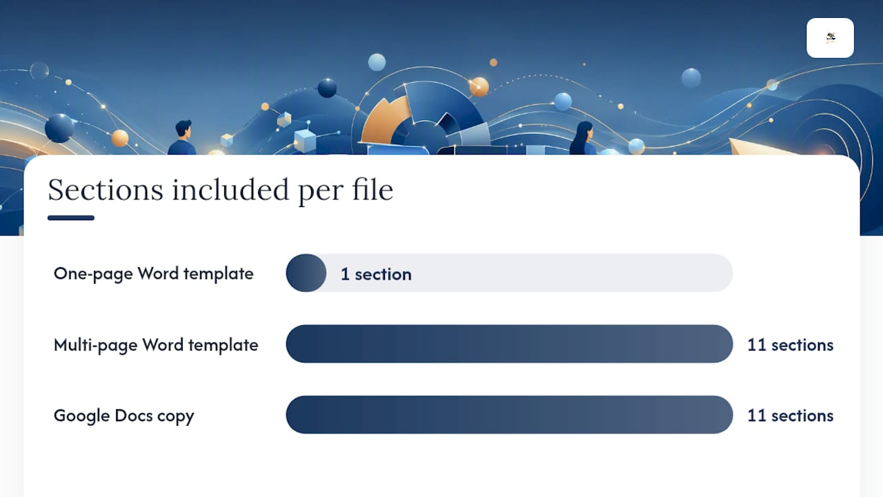 Download links, what's in each file, and your pre-send checklist — overview diagram