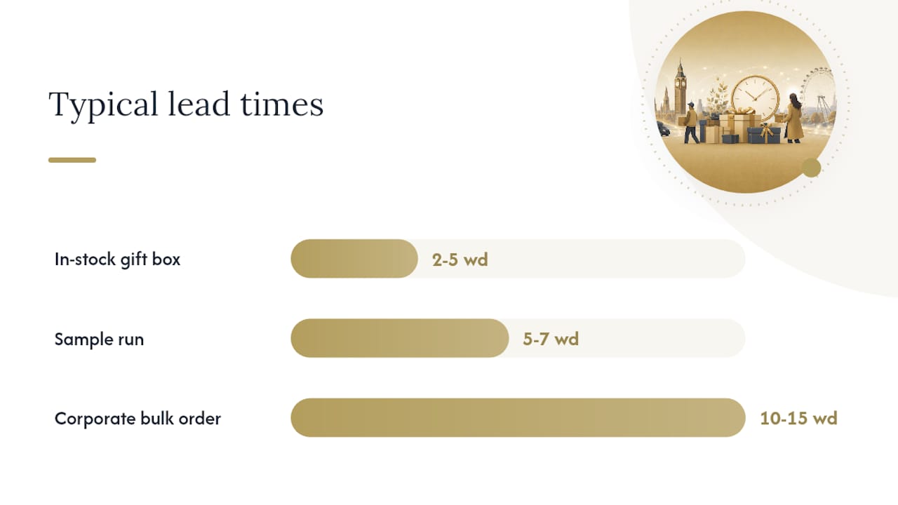 Pricing, lead times, samples, and returns: what to expect — overview diagram
