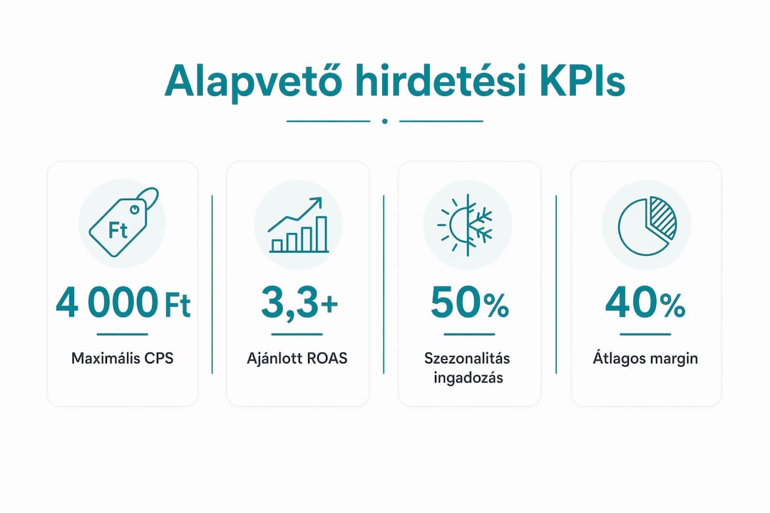 Webáruházak hirdetési teljesítménymutatói – infografika egy helyen