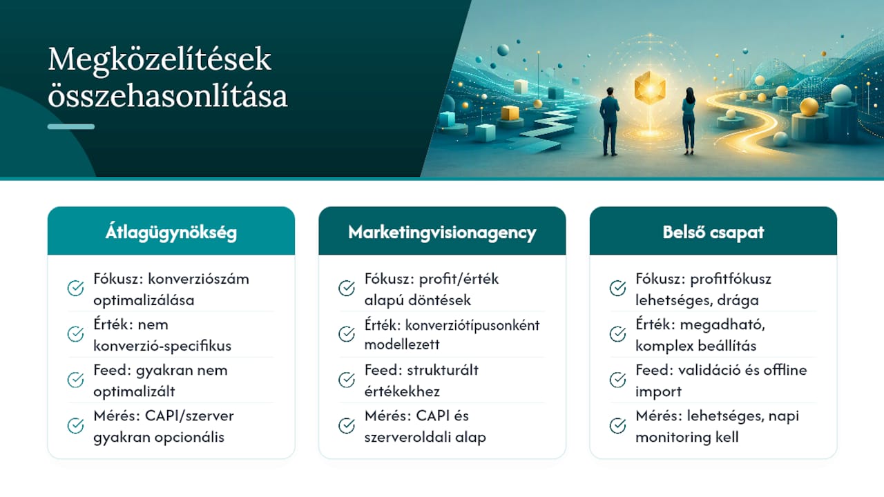 Miért más a Marketingvisionagency megközelítése? — overview diagram
