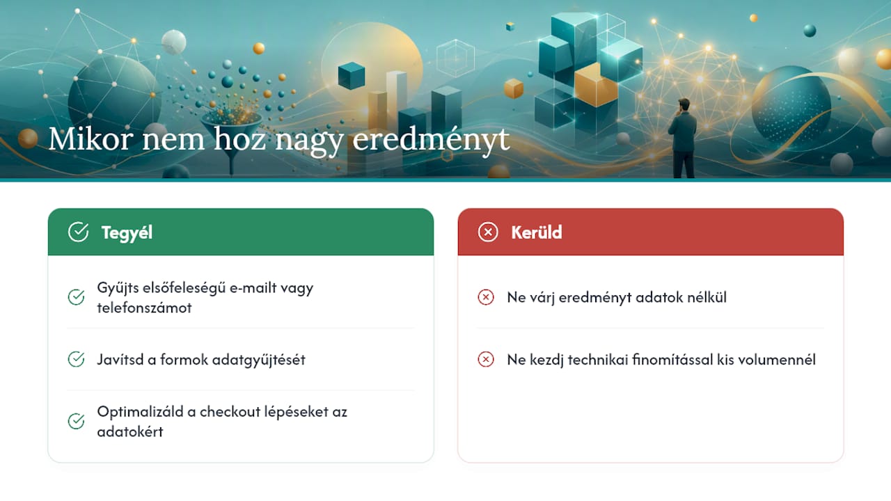 Mikor nem hoz nagy eredményt az enhanced conversions — overview diagram
