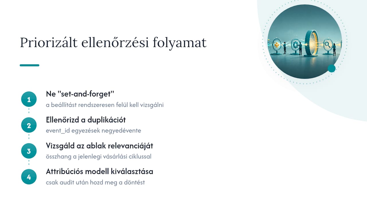 Miért nem a beállítás, hanem a fegyelem a valódi probléma — overview diagram