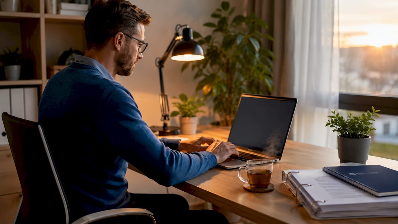 Des doigts s’activent sur le clavier pour anonymiser les données.