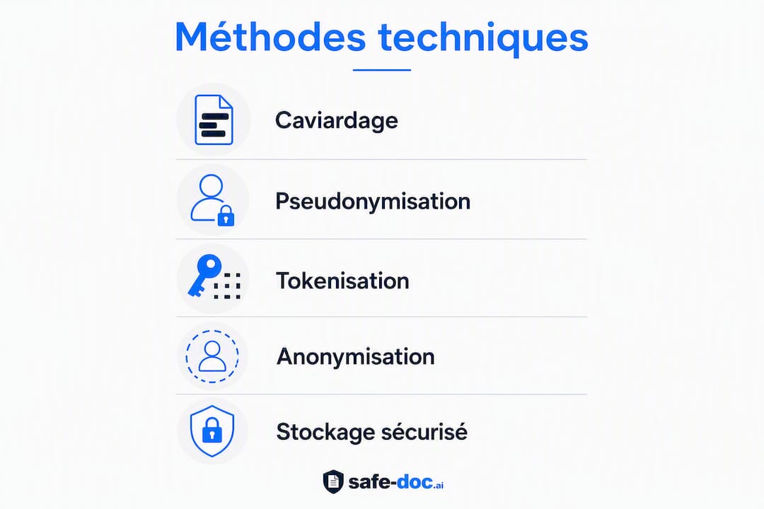 Diagram of the main steps to secure salary data