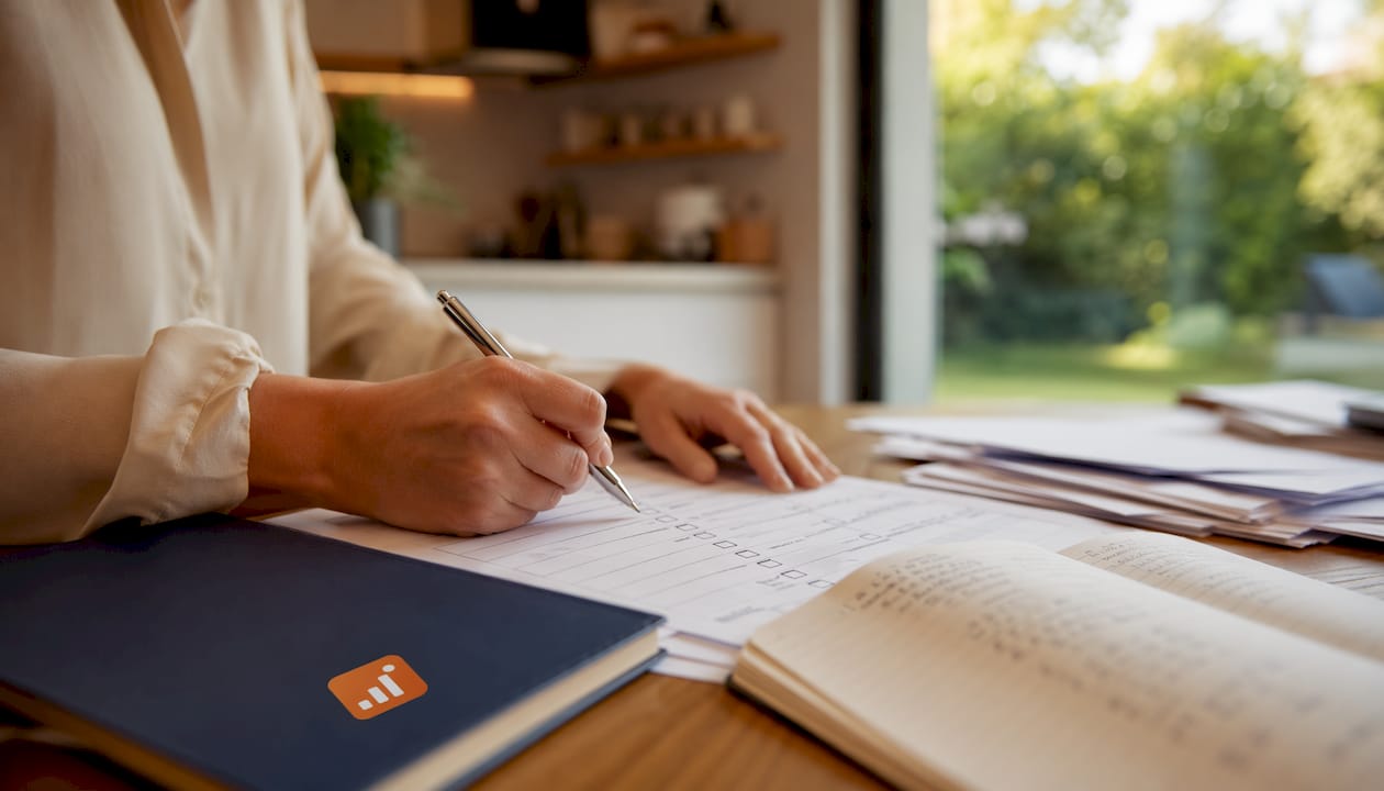 Checklist afvinken met genummerde punten