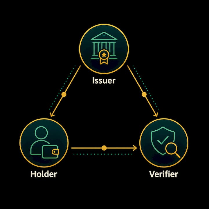 Infographic comparing physical and verifiable digital credentials