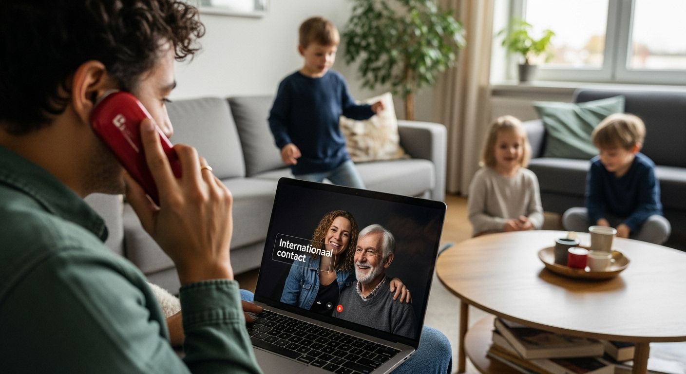 internationaal contact bellen