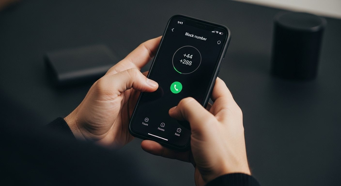 nummer blokkeren telefoon interface
