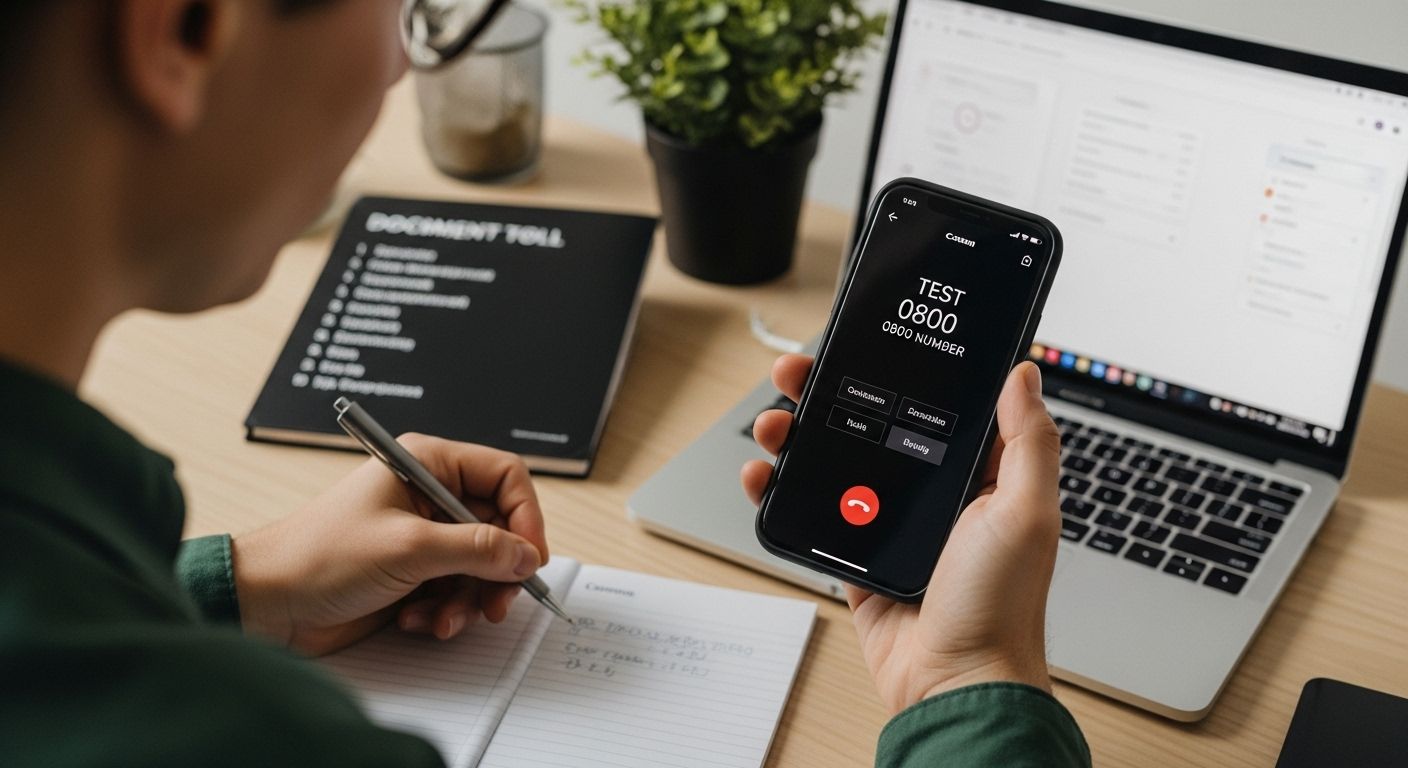 testoproep 0800 nummer mobiel