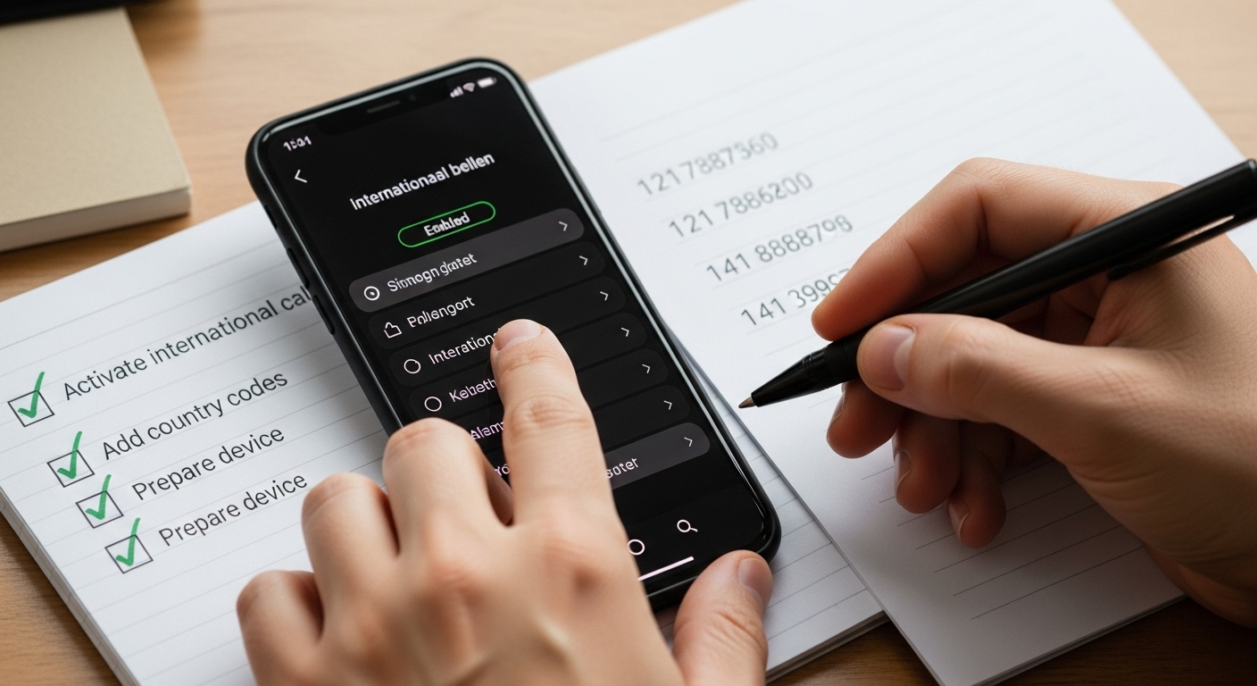 internationaal bellen instellen mobiel