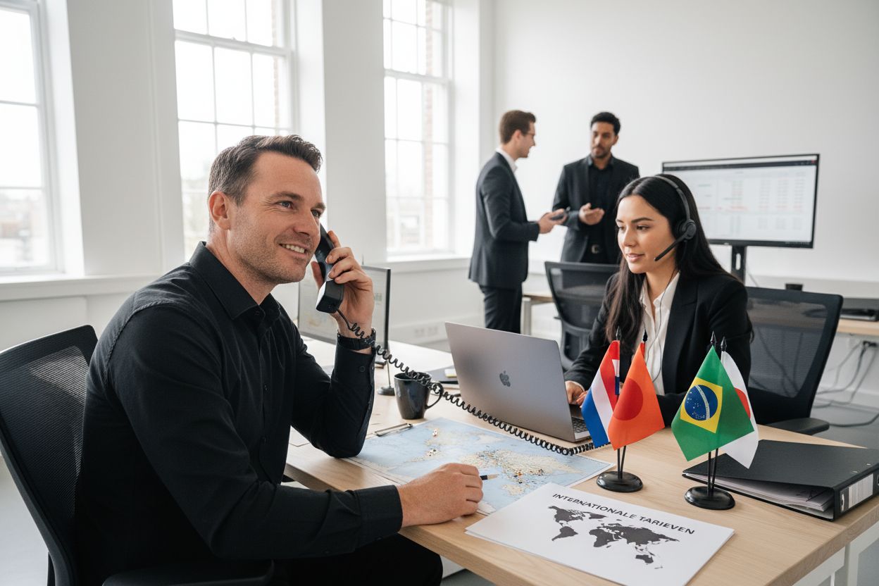 zakelijk internationaal bellen samenwerking