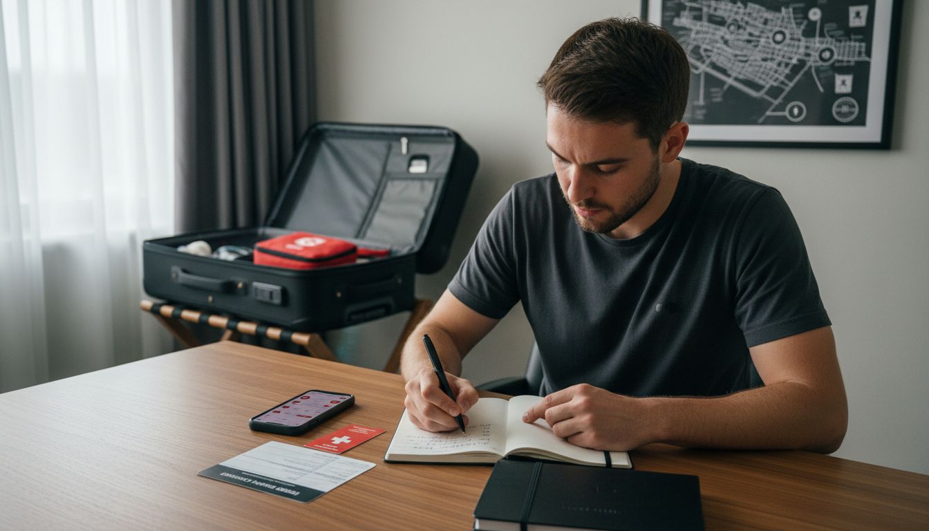 noodvoorbereiding reis buitenland