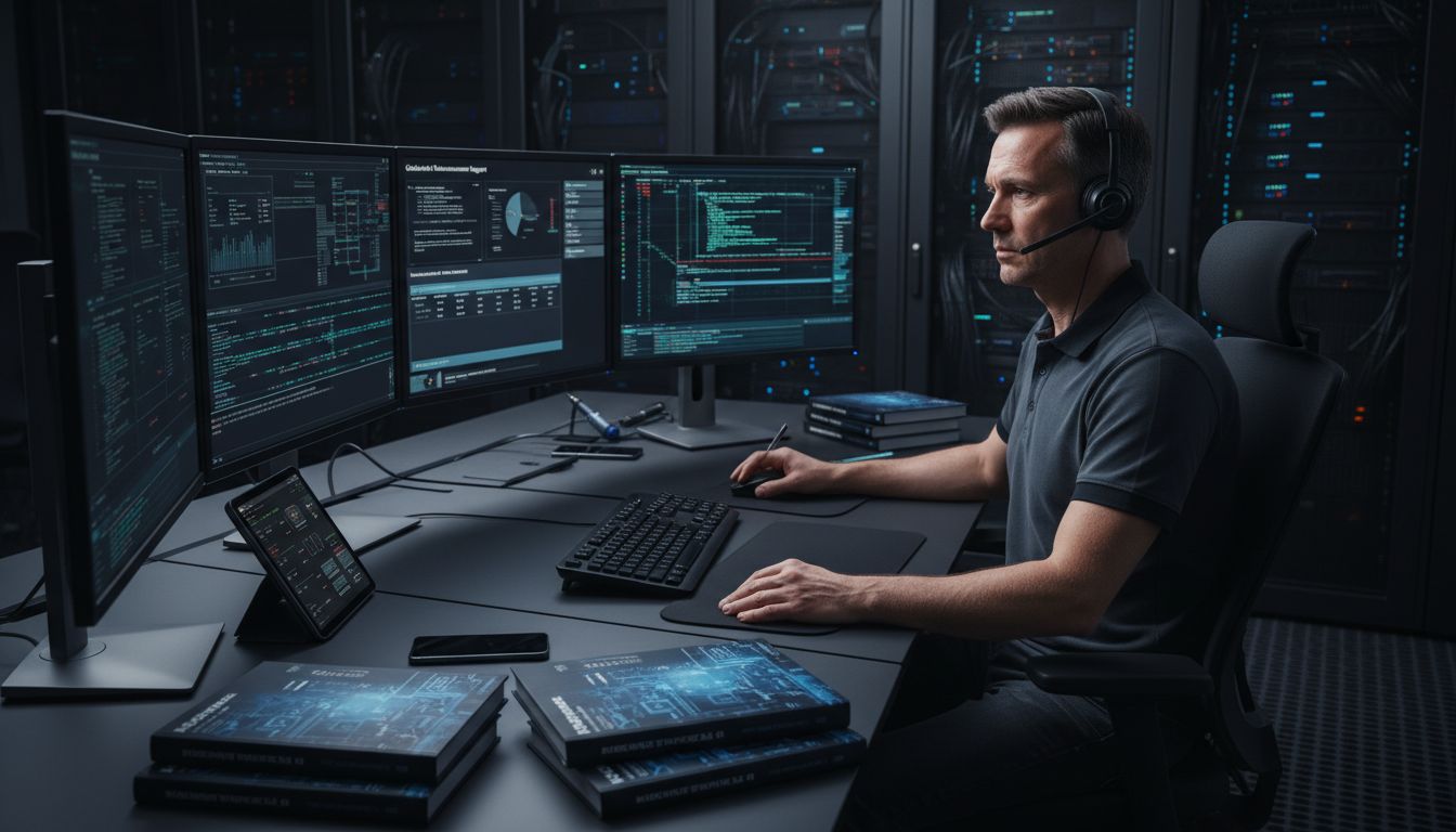 telecom medewerker blokkade