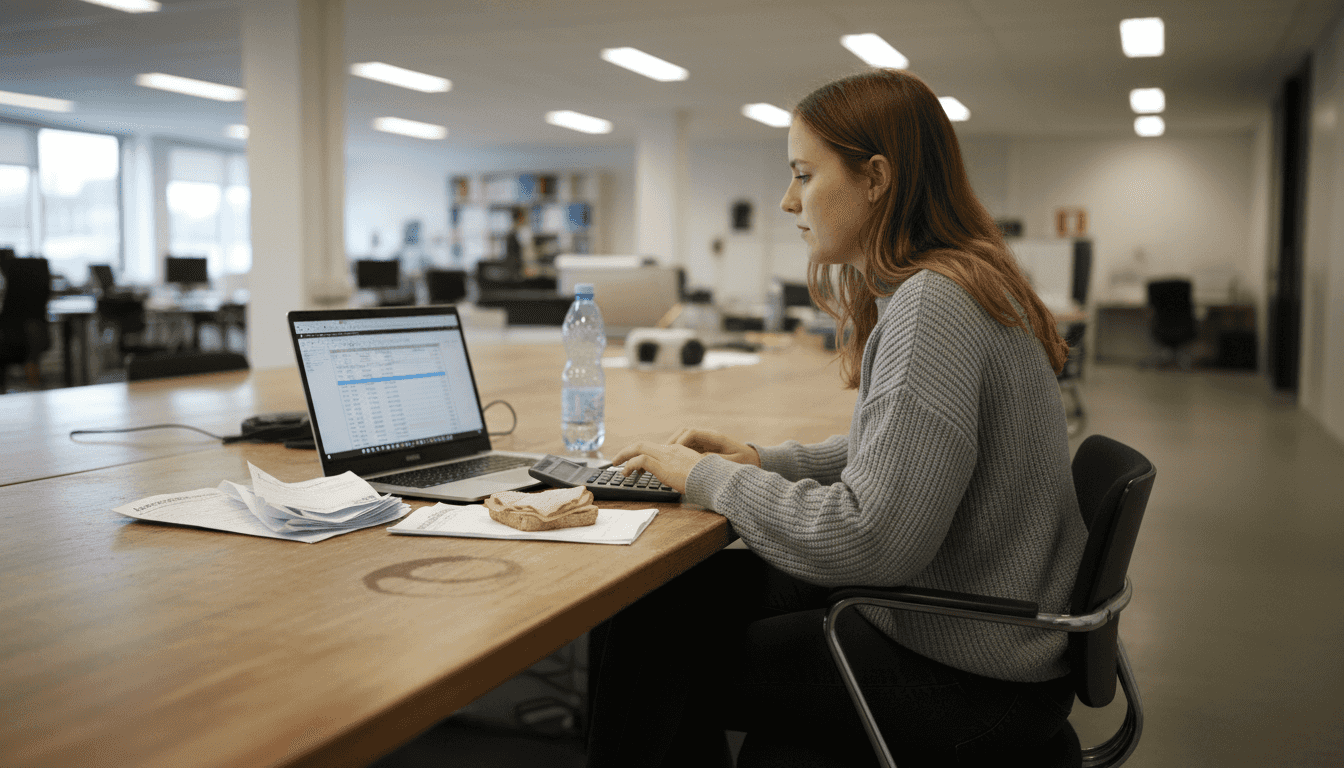 Werknemer brengt zakelijke telefoonkosten in kaart