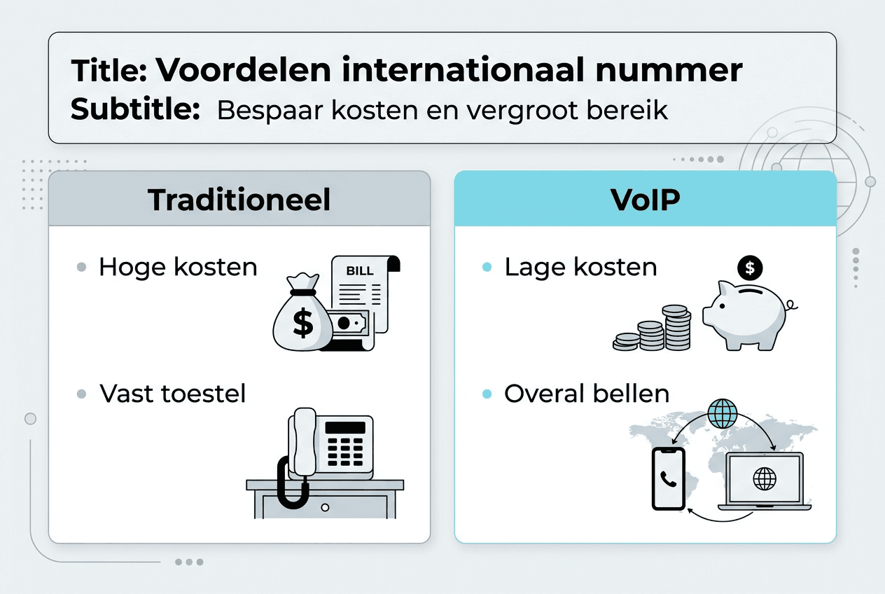Infographic: De voordelen van VoIP ten opzichte van traditionele telefonie
