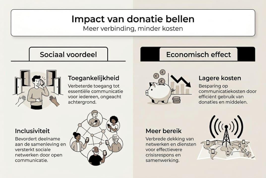Infographic: de maatschappelijke en economische gevolgen van bellen