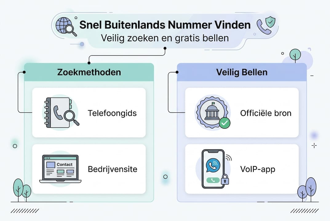 Infographic: Zo vind je veilig een buitenlands telefoonnummer