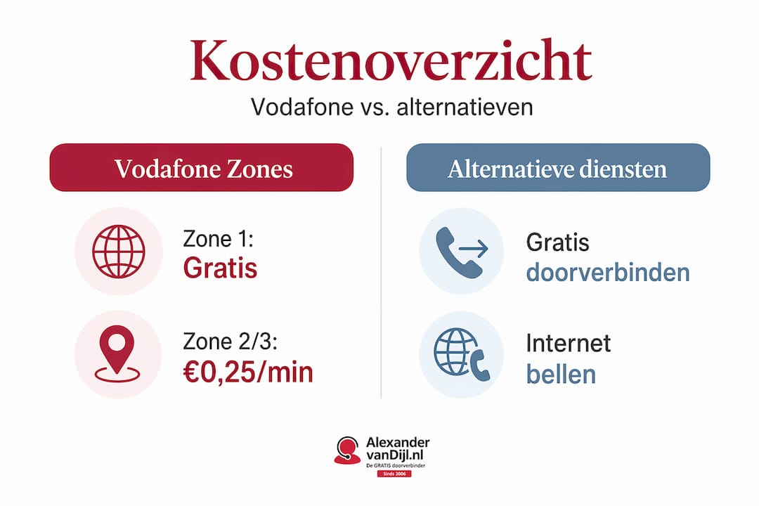 Infographic: Vodafone vergeleken met andere providers – hoe zit het met de kosten?