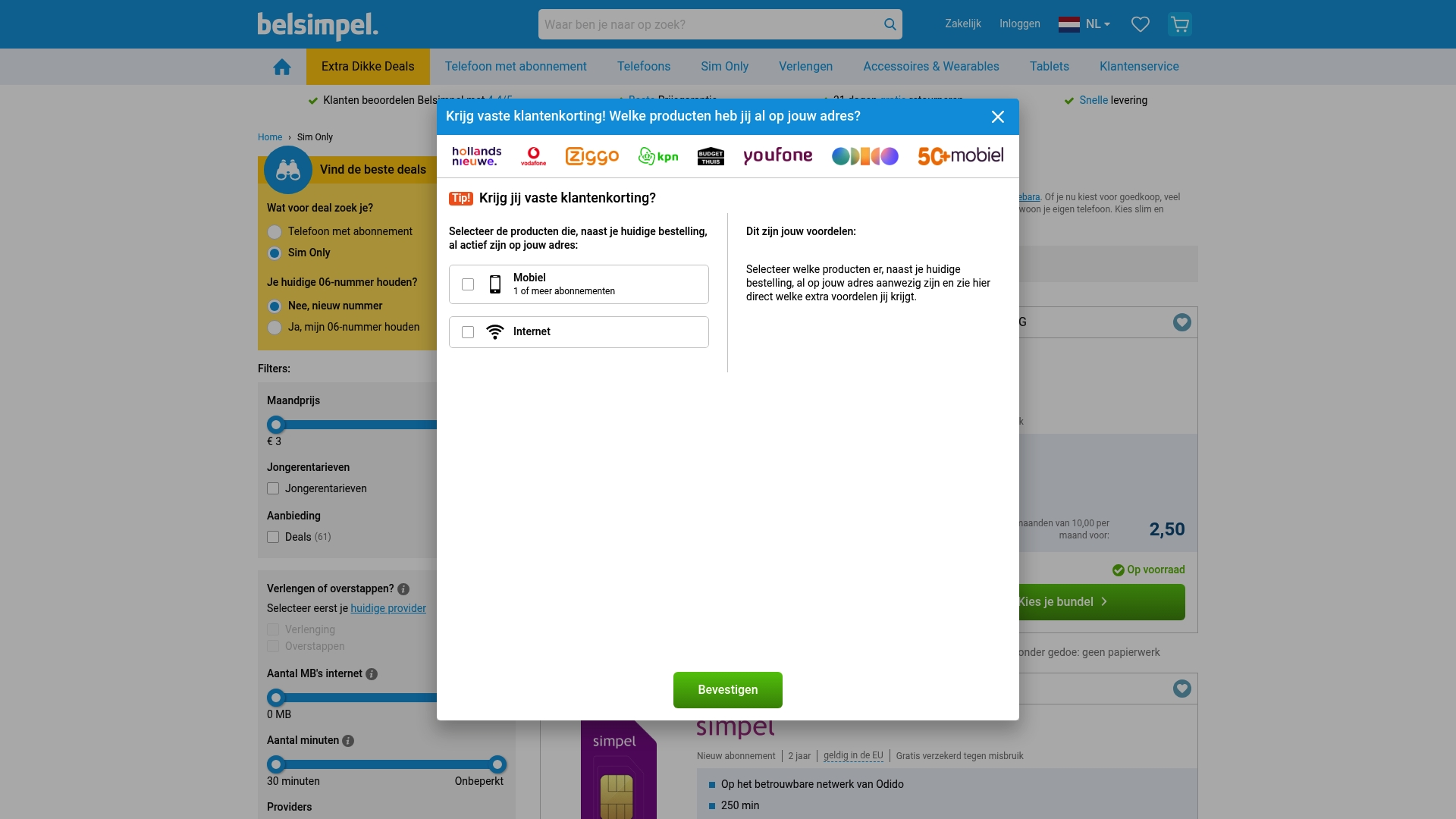https://belsimpel.nl/sim-only
