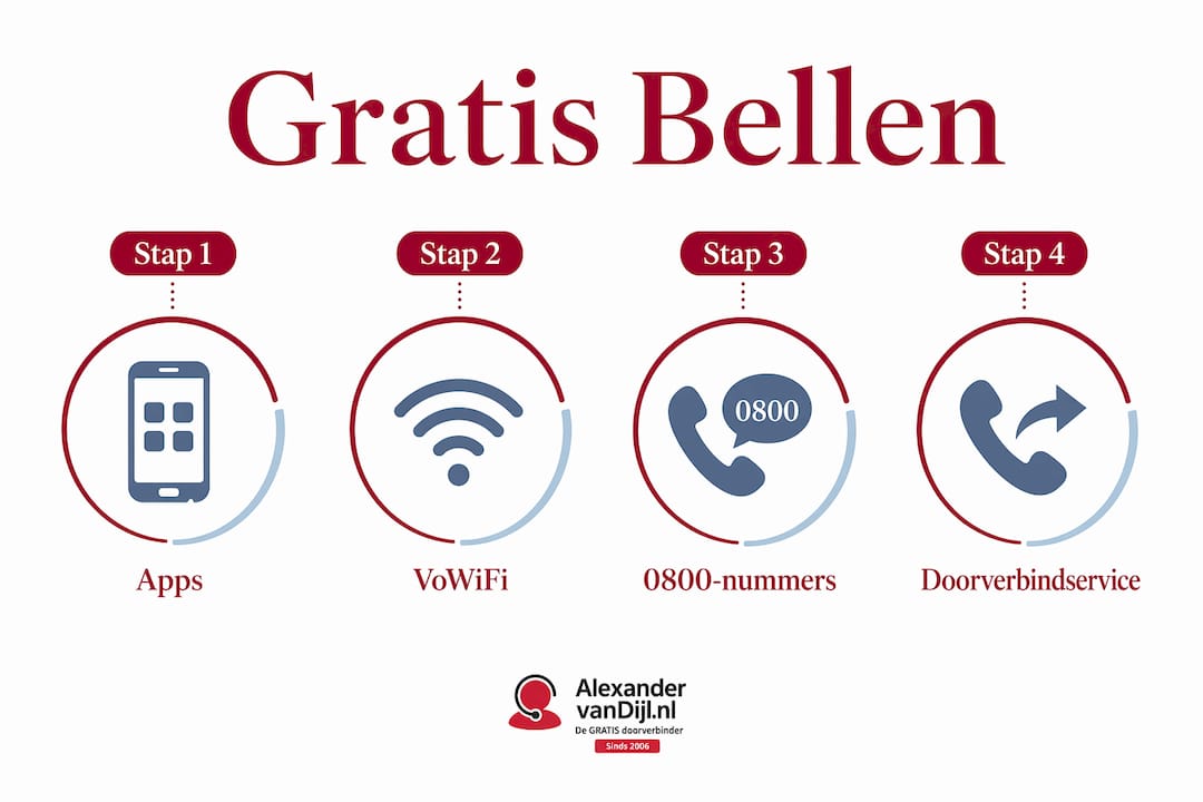 Overzicht: zo bel je gratis naar het buitenland – stap voor stap uitgelegd