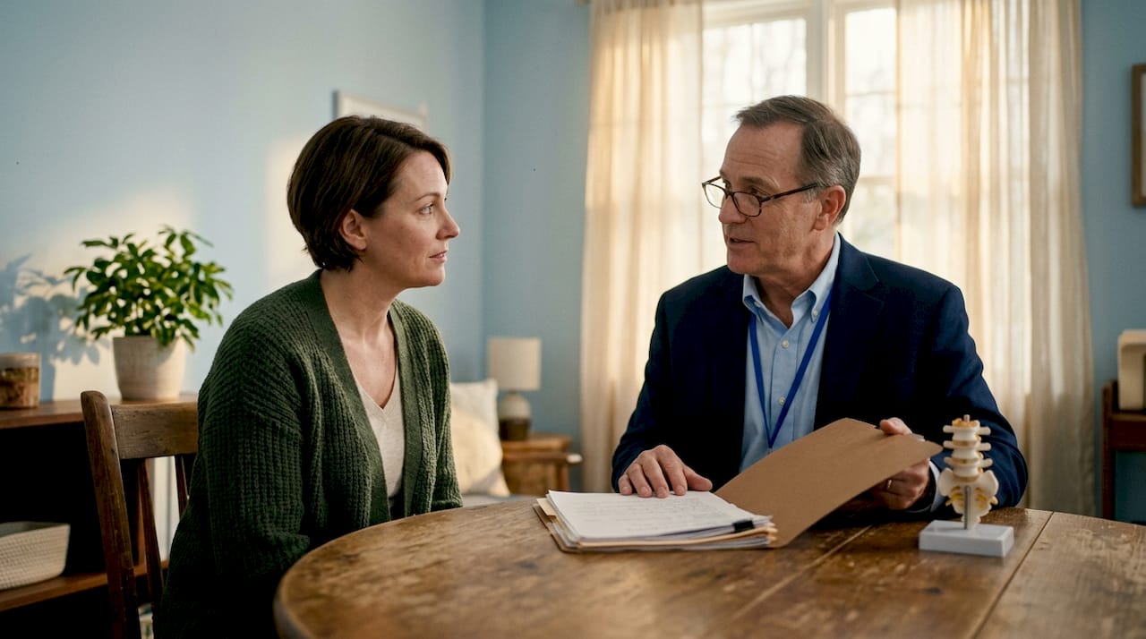 Patient consultation about functional pain disorder