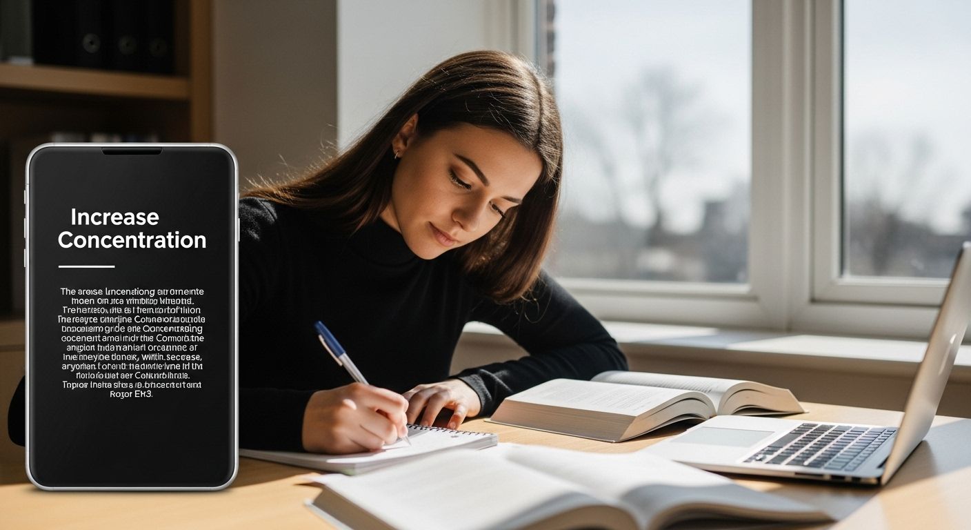 study concentration student