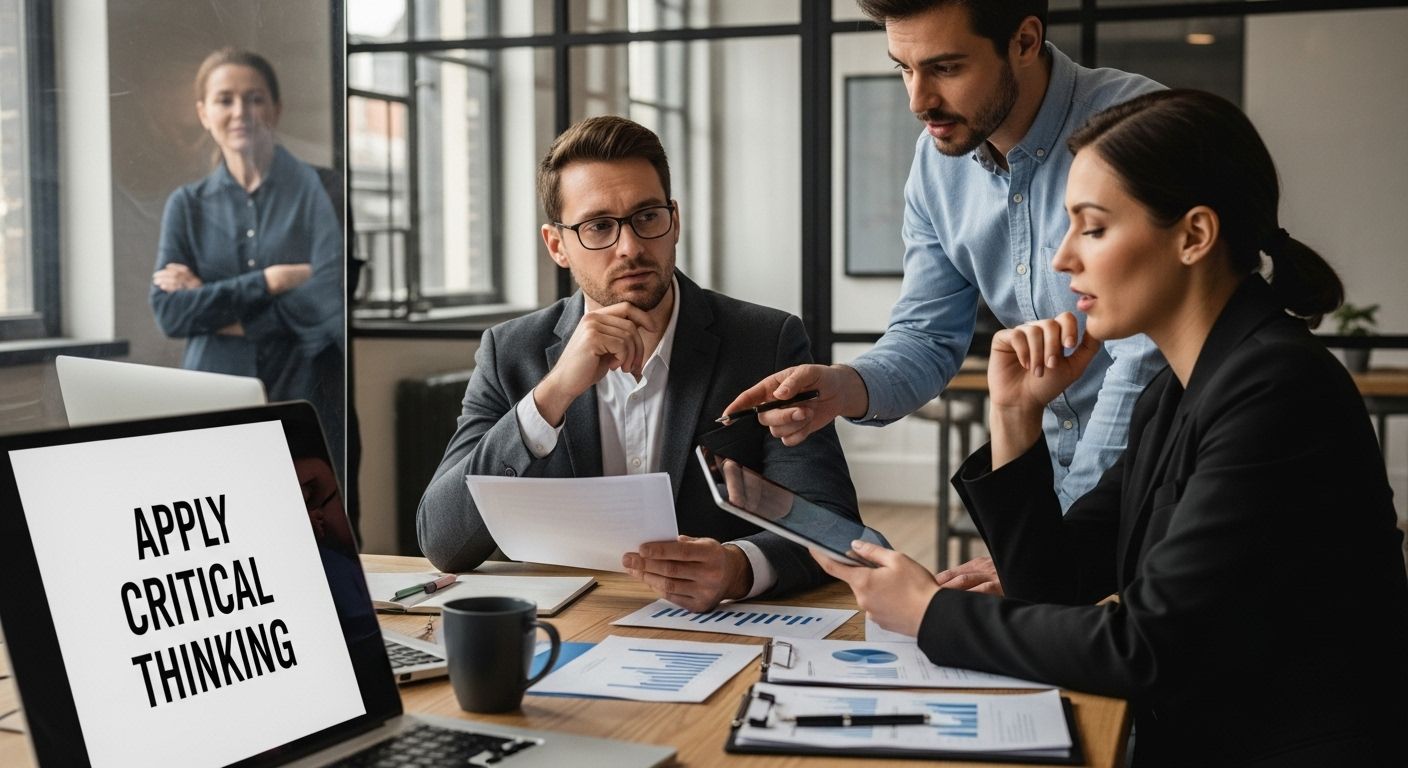 apply critical thinking teamwork
