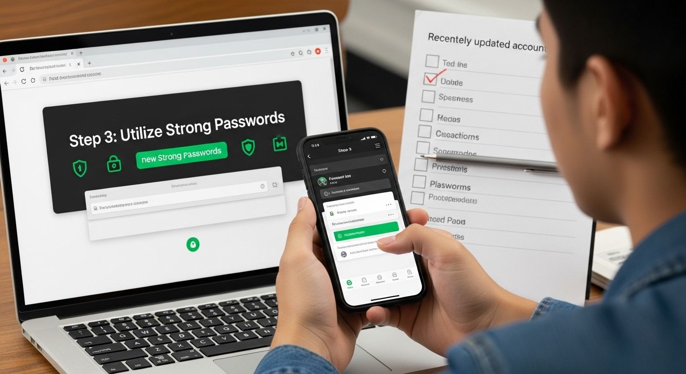 student strong password creation