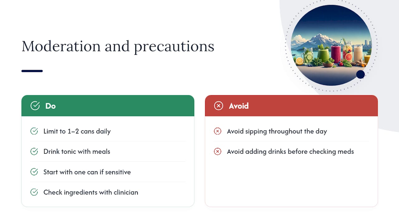 Health considerations worth knowing before you crack a can — overview diagram