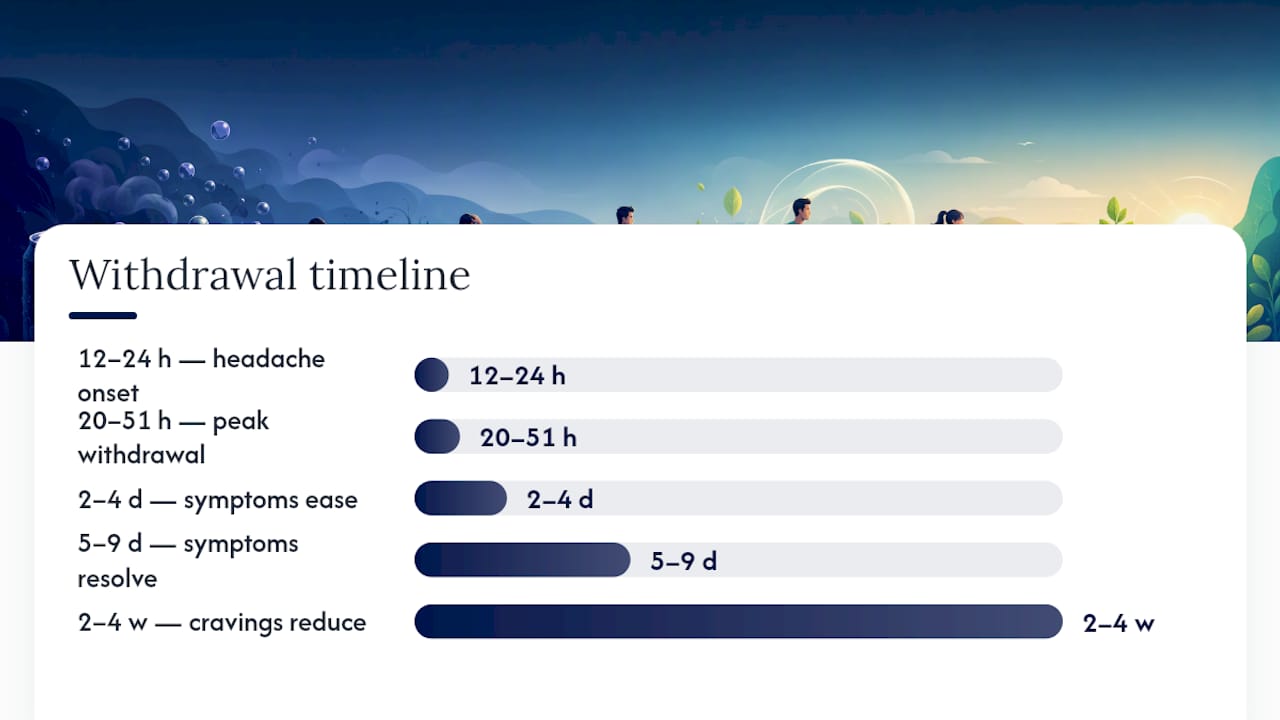 Timeline of soda withdrawal symptoms and coping tips