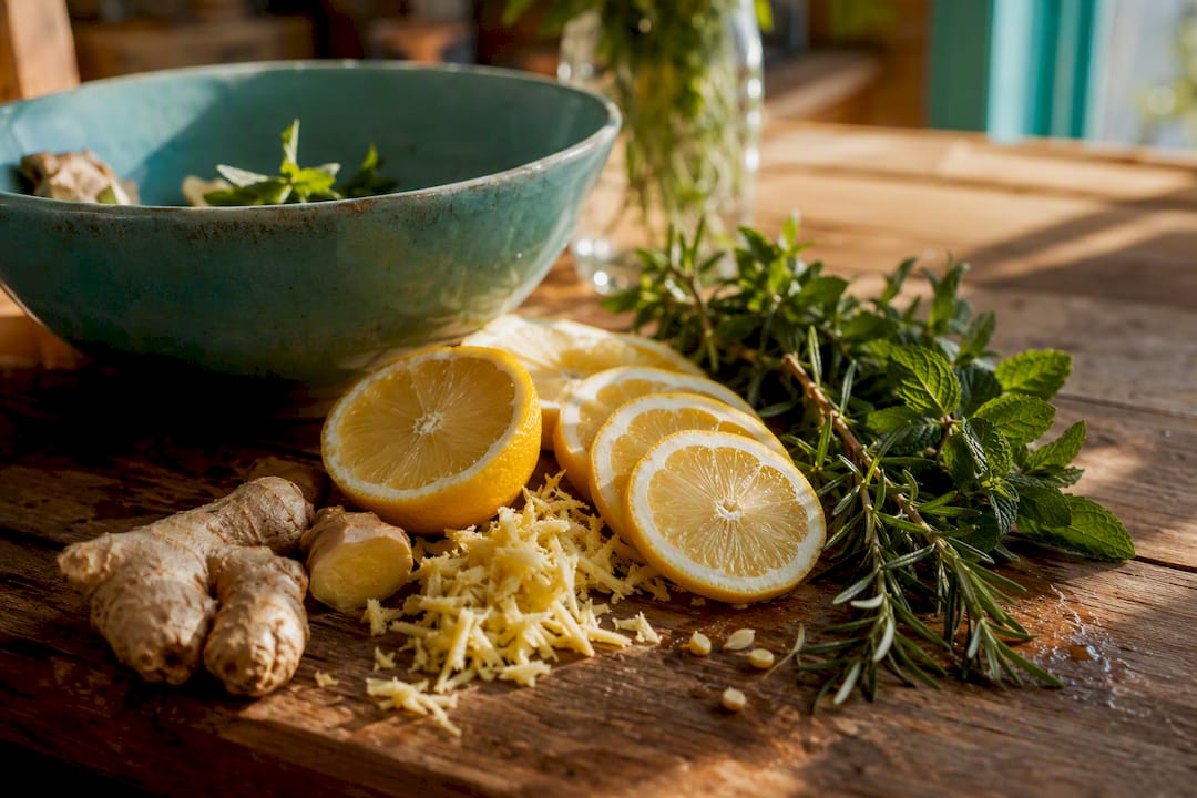 Ingredients for natural sparkling drinks