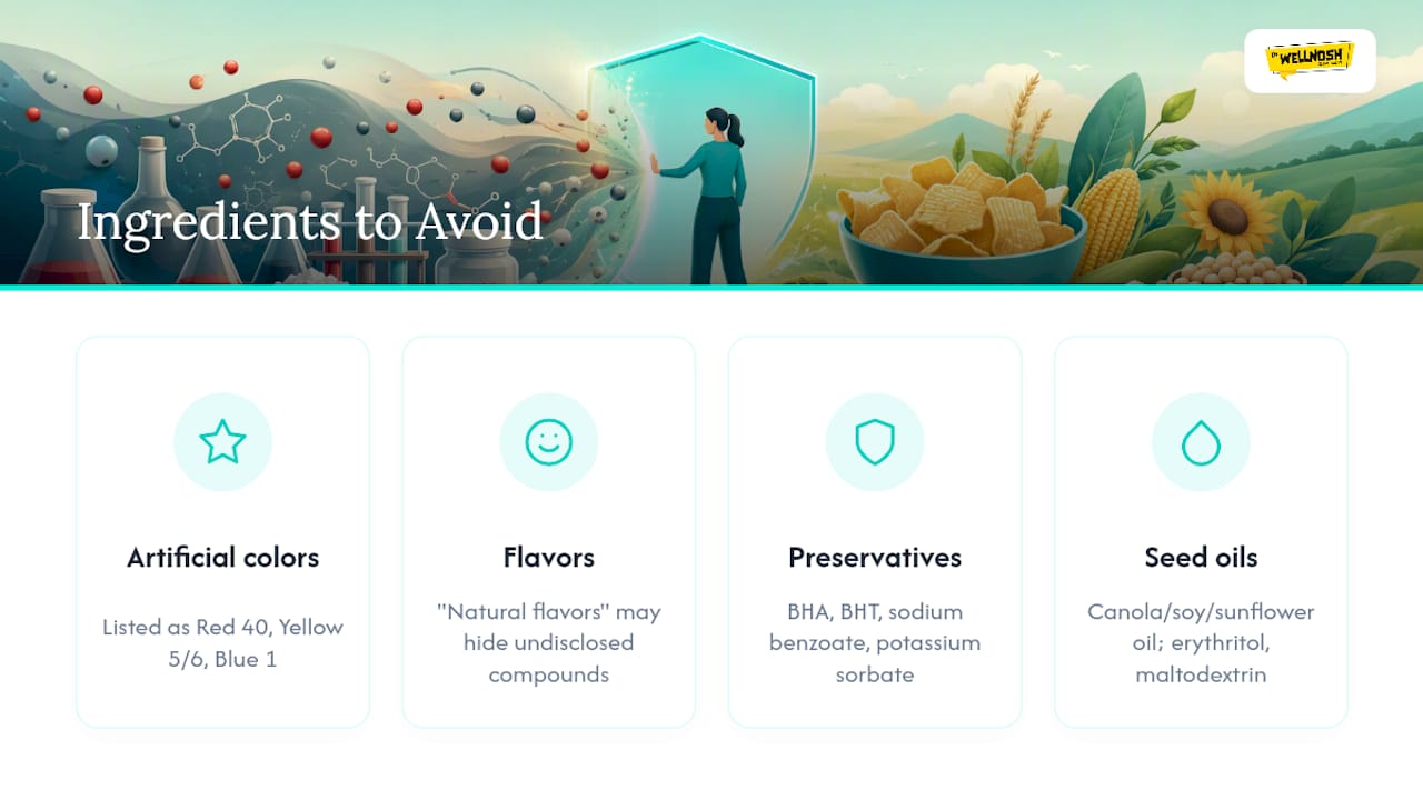 What Ingredients Should You Actually Avoid? — overview diagram